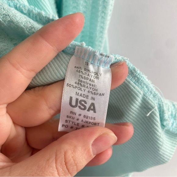 Fresh produce Light Blue Open Front Cardigan - Picture 6 of 6